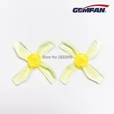 Hélice FPV Gemfan 1220 31mm 4 Dias-4 Pares (1mm Eixo) PC para Motor Copo Oco Micro Drone Alta Desempenho