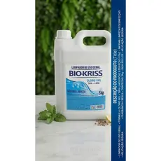 Cloro em Gel 5 Litros Limpeza Profunda Bio kriss