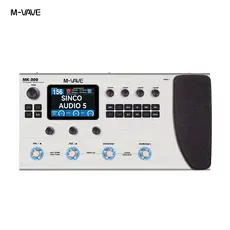 M-VAVE MK-300 Processador Multiefeitos para Guitarra | ANN Neural Modeling 120AMP/360FX | 10h 150s