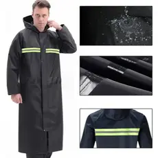 Capa Chuva Moto Motoqueiro Motoboy Impermeável Com Refletivos Bone Anti Pingos