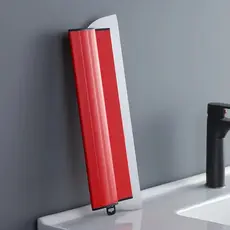 Desempenadeira Aço Inox Para Massa Corrida 25cm 40cm 60cm Lâminas substituível Economize esforço