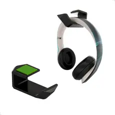 Suporte Gancho Fone Headset Headphone De Mesa Setup Trabalho