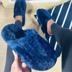 Pantufa de Pelúcia Unissex Inverno Chinelo Quarto Quentinho Antiderrapante