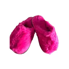 Pantufa Infantil e Juvenil Pelúcia Antiderrapante Confortável Chinelo de Quarto Quentinha