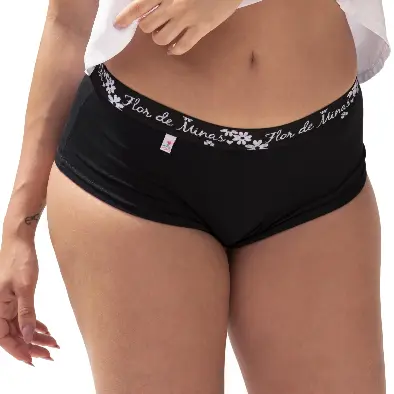 Kit 6 Peças Shortinho Box Feminino Boxer Cotton Liso Calcinha Confortável Short Adulto