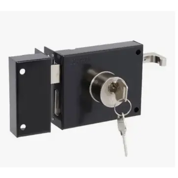 Fechadura De Sobrepor 231 Soprano Para Portão Cor Preto