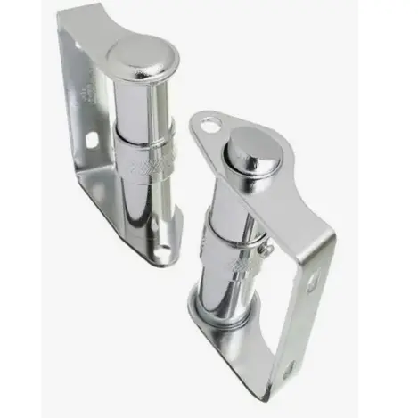 Puxador Vitro Cromado 80mm Punho Centro Para Janela
