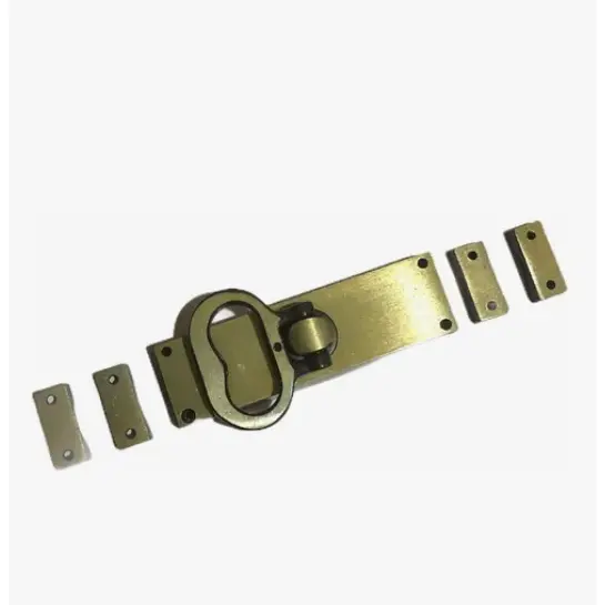 Fechadura Cremona Colonial Lisa P/Janela Latonado Oxidado Cor Dourado