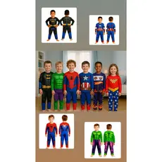 Pijama Infantil Heróis Manga Longa Fantasia para Bebê Pijama Hulk Fantasia infantil Pijama Capitão américa Pijama Heróis