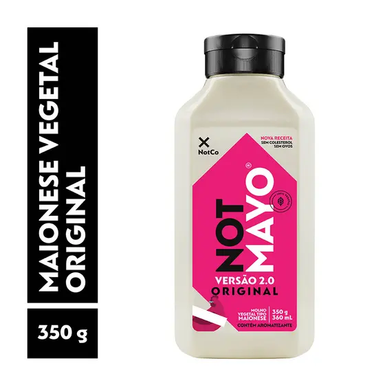 Maionese Vegetal NotCo NotMayo Original Squeeze 350g