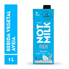 Bebida Vegetal NotCo NotMilk Aveia 1L