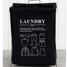 48 litros Cesto Retangular Organizador Dobrável Multiuso Roupa Suja Brinquedo