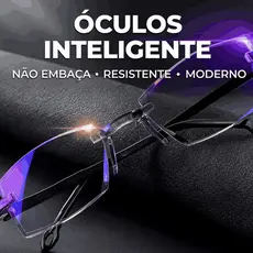 Óculos Inteligentes Com juste automático de Grau | Proteção Anti Luz Azul -  Para Perto e Longee