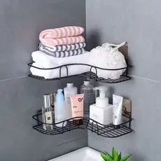 Suporte Para Shampoo Para Uso No Banheiro Na Parede De Aço