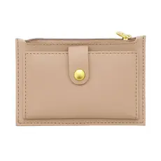 Moda Feminina Carteira Multifuncional Botão De Pressão Bolsa De Moedas  Lançamento