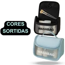 Preto ou Azul - Necessaire Bolsa para Viagem e Acessórios - Cores Variadas - BM-B556