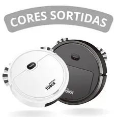 Robô Aspirador de Pó Recarregável - Cores Sortidas
