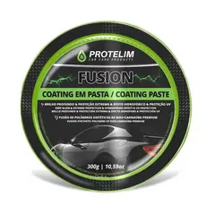 COATING EM PASTA FUSION COAT 300G PROTELIM CARNAÚBA PREMIUM + APLICADOR DE ESPUMA