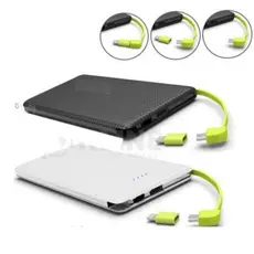 Carregador portátil para iPhone e celular - power bank leve e rápido para emergências e viagens