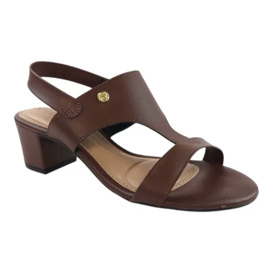 BEIRA RIO SANDALIA REF 8246.121 CONHAQUE MODA ESTILOSO CASUAL