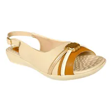 PICCADILLY SANDALIA ANATOMICA CONFORTAVEL MODERNA REF 50040805 BEGE