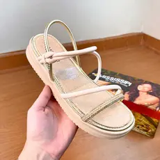 MISSISSIPI SANDALIA PAPETE MACIA CONFORTAVEL ESTILOSA REF ME352 BRANCO