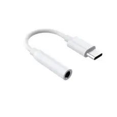 Cabo Adaptador Tipo-C-P2 Fone de Ouvido Universal Celular Smartphone Chip DAC