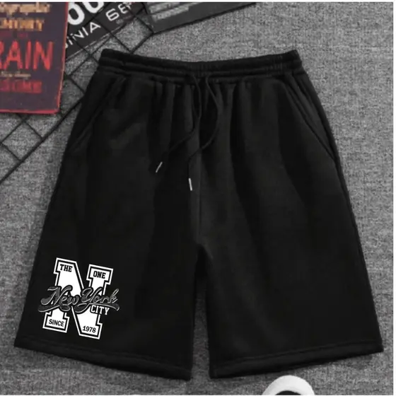 Bermuda Short Masculino Moletom Treino Academia Estapado