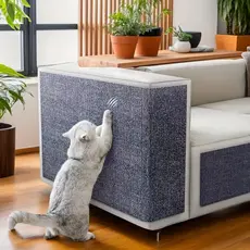 Arranhador Adesivo Premium Gatos Carpete Protetor Sofá Cama Box Móveis Alta Aderência Envio Imediato