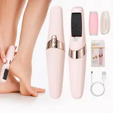 Esfoliador Elétrico Pés Recarregável USB Lixa Remove Calos Pele Suave
