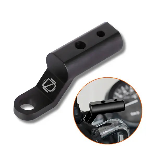 Adaptador De Retrovisor Para Suporte De Celular Moto Aluminio Forte Universal