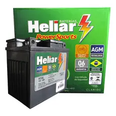 Bateria Original Heliar Htz6l 12v 5ah Cg150/biz125/bros