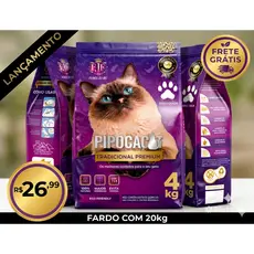 Kit 20kg Areia Sanitária Higiênica Argila Natural para Gatos Grãos Médios Tradicional Pipoca Cat