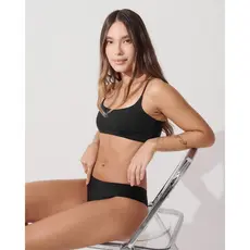 Conjunto Sutiã Alça Dupla + Calcinha Biquini Segunda Pele