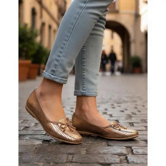 Sapatilha Bottero Feminina Couro – Elegância, Conforto e Versatilidade Moda Tendência Macia