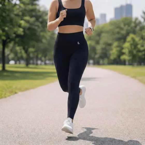 Calça Legging Max Fitness Esporte Sem Costura Academia Não marca Modeladora Sem Transparência