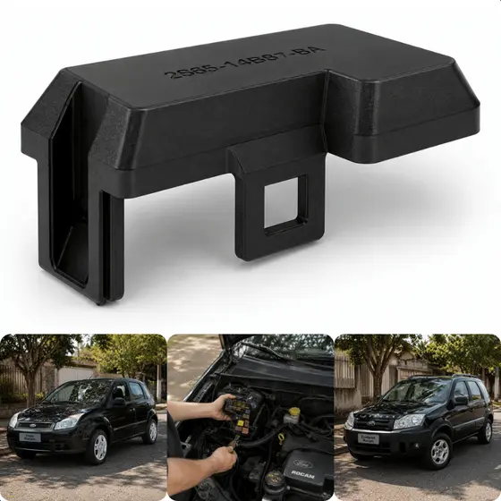Tampa Caixa Relé Ar Condicionado Fusível Motor 2.0 1.6 Rocam Duratec Ford Fiesta Ecosport 2002 A 12