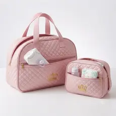 Kit Bolsas de Maternidade Mala Mochila Reforçado Impermeável Bebes Menino Menina Unisex