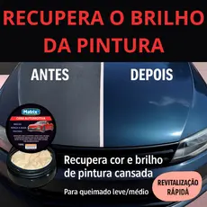 Cera Automotiva Espelho Cerâmico – Brilho intenso, Repele Água, Proteção Sol e Chuva