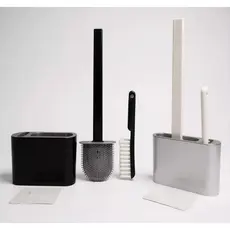 2 Em1 Escova De Silicone Para Vaso Sanitário Base De Banheiro Privada, Alta Eficiência Bom