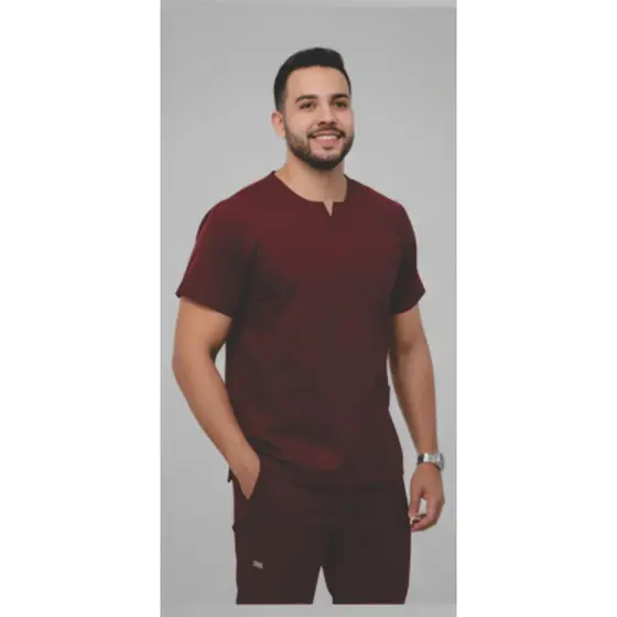 Camisa Do Pijama Cirúrgico Jeane com Elastano