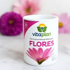 Nutrição Contínua e Floração Vibrante Flores VITAPLAN 50g Pastilhas