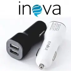 Carregador Veicular Turbo Rápido Inova 2 USB para Carro - Alta Performance e Seguro