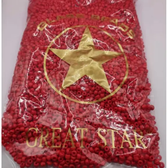 Miçangão, Miçanga, Pacote,, Leitosa 6/0 para Guias religiosas, colares e pulseiras, Diversas Cores