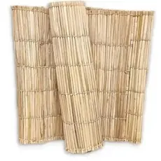 Esteira de Palha Taboa Natural 1,65 x 1,00 Forro Pergolado Tapete Painel Deitada Religiosa