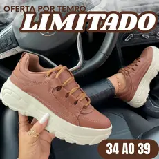 Tênis Buffalo Plataforma Estiloso Feminino Tendência Alta Qualidade