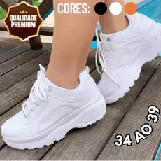Tênis Buffalo Feminino Plataforma Alta Estiloso e Confortável Envio Imediato