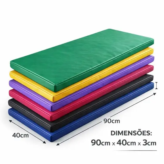 KIT 2 COLCHONETES DE ACADEMIA DIVERSAS CORES  CONFORTO E DURABILIDADE | ESCOLHA NA VARIAÇÃO