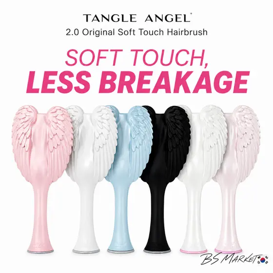 Tangle Angel 2.0 Escova De Cabelo Desembaraçadora Original Antiestática Para Cabelos Gravemente Emaranhados