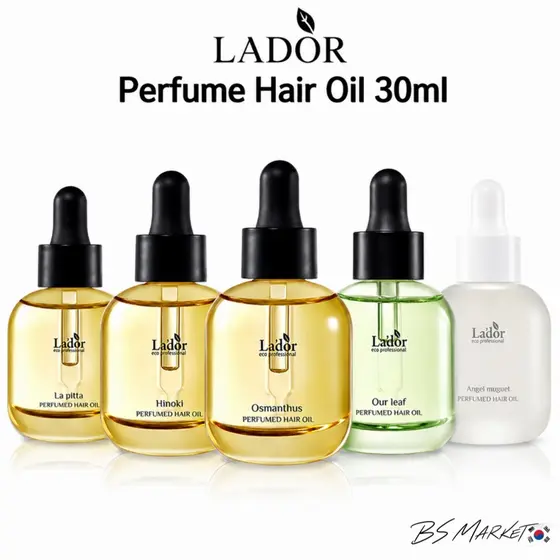 LADOR Perfume Óleo Capilar 30ml De Tratamento La Pitta Hinoki Osmanthus Nossa Folha Anjo Muguet